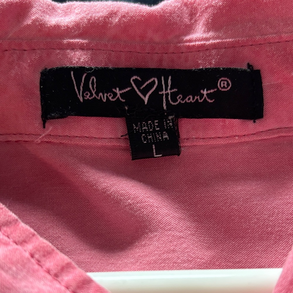 Pink Button-Up Shirt - Picture 3 of 3